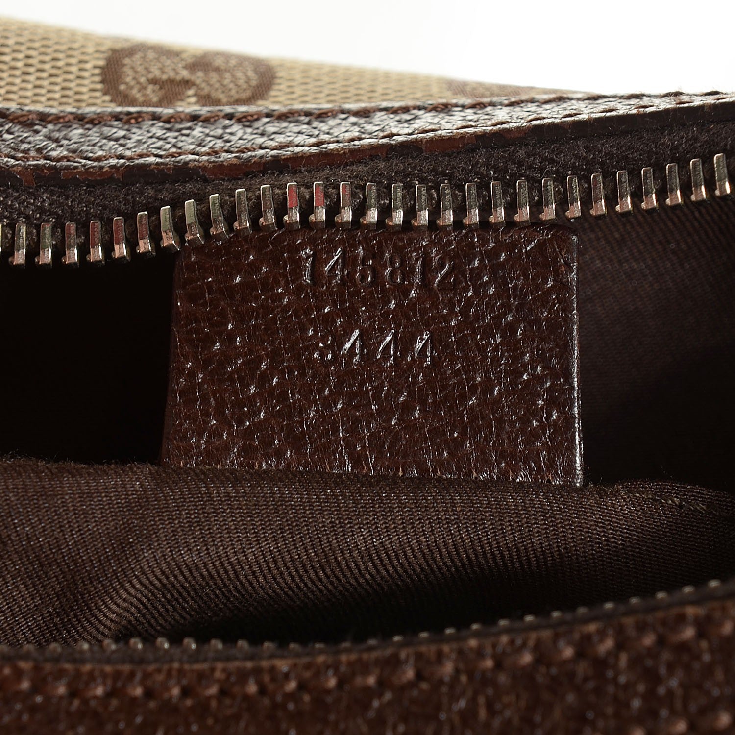 Gucci Monogram Medium Pop Hobo Dark Brown 7 of 8