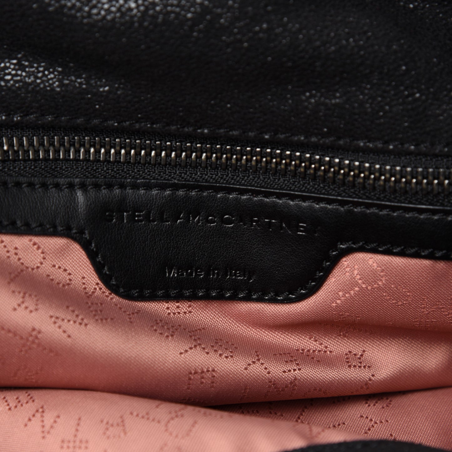 Shaggy Deer Small Falabella Tote Black
