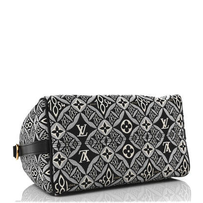 Louis Vuitton Jacquard Since 1854 Speedy Bandouliere 25 Grey 4 of 9