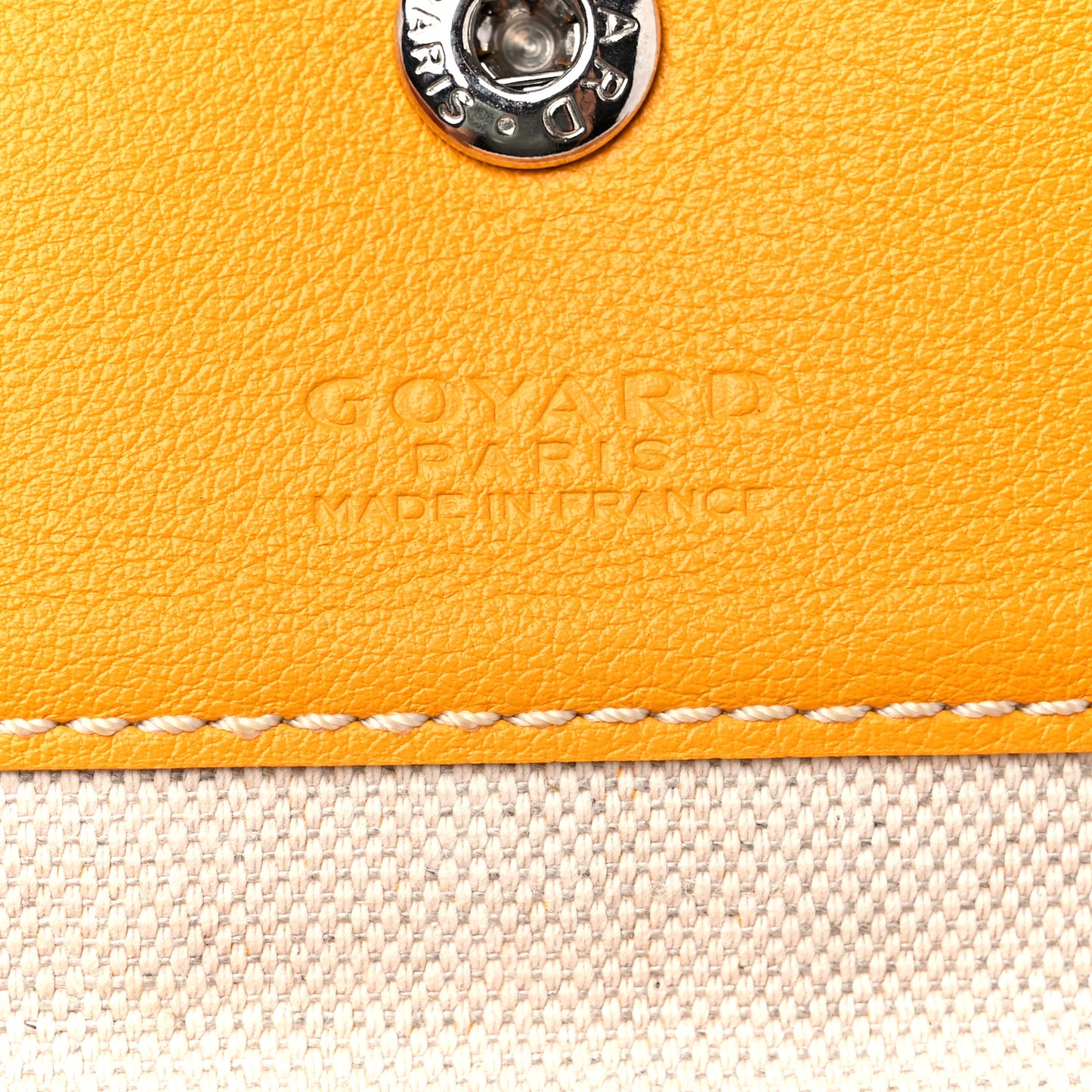 Goyardine Saint Louis PM Yellow