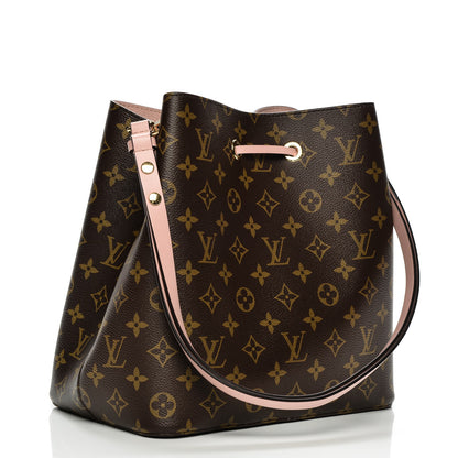 Louis Vuitton Monogram Neonoe MM Rose Poudre 3 of 7