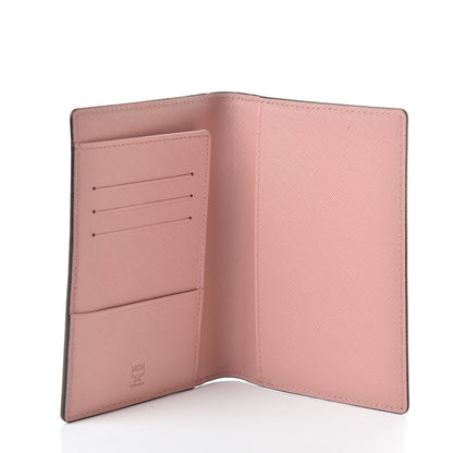 MCM Visetos Rabbit Passport Holder Beige 5 of 7