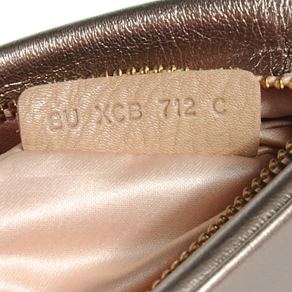 Valentino Garavani Metallic Nappa Bow Clutch Sasso 7 of 7