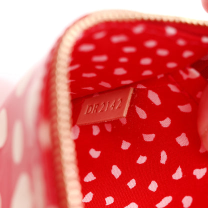Louis Vuitton Vernis Kusama Infinity Dots Pochette Accessories Red 7 of 10
