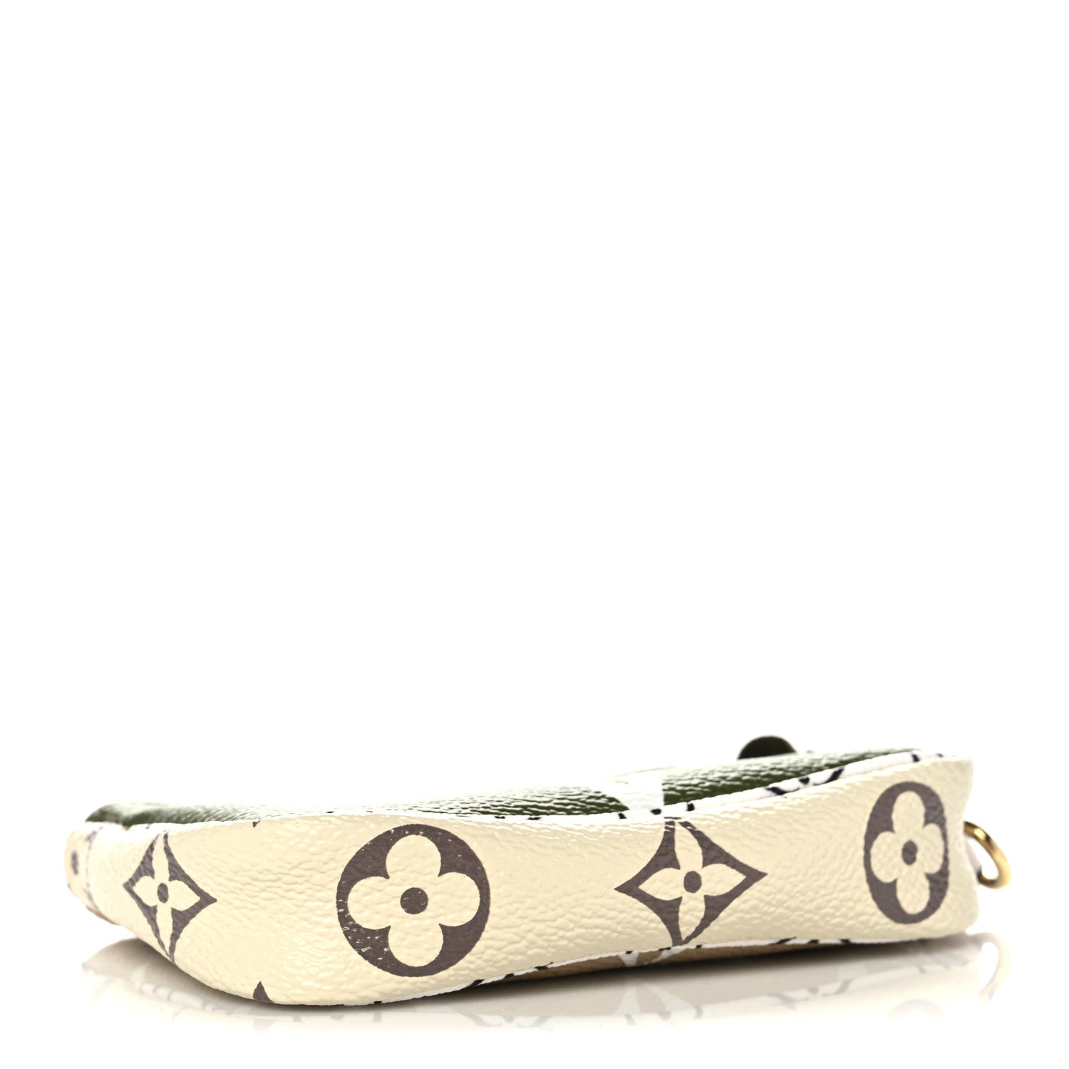 Louis Vuitton Monogram Giant Micro Pochette Accessories Kaki White 4 of 8