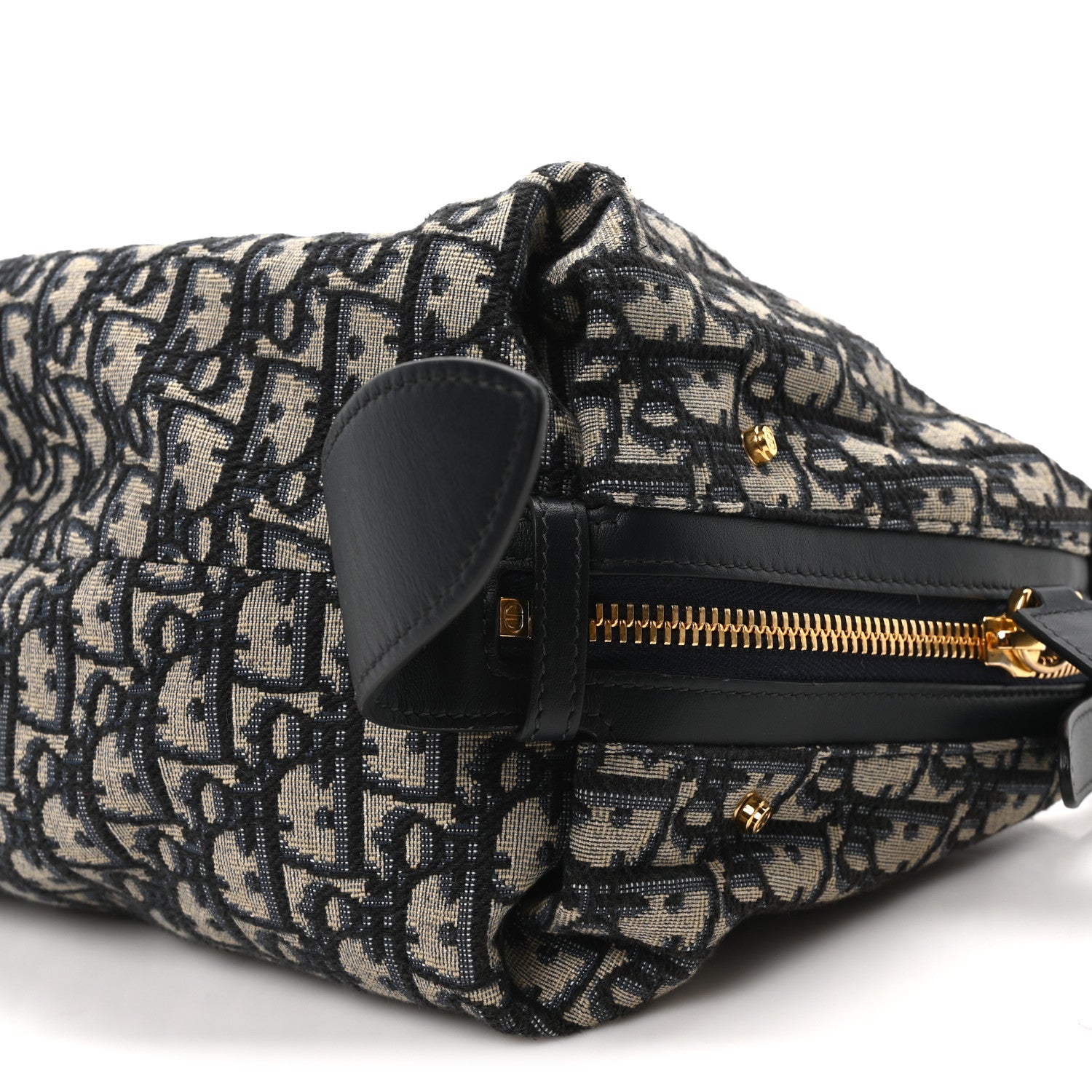 Christian Dior Oblique Medium D-Journey Bag Blue 10 of 10