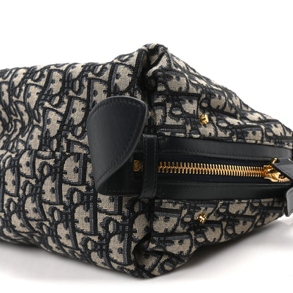 Christian Dior Oblique Medium D-Journey Bag Blue 10 of 10