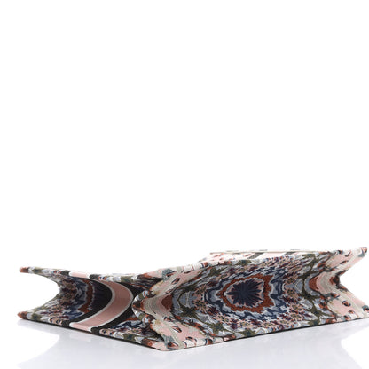 Christian Dior Canvas Embroidered Kaleidioroscopic Book Tote 4 of 12