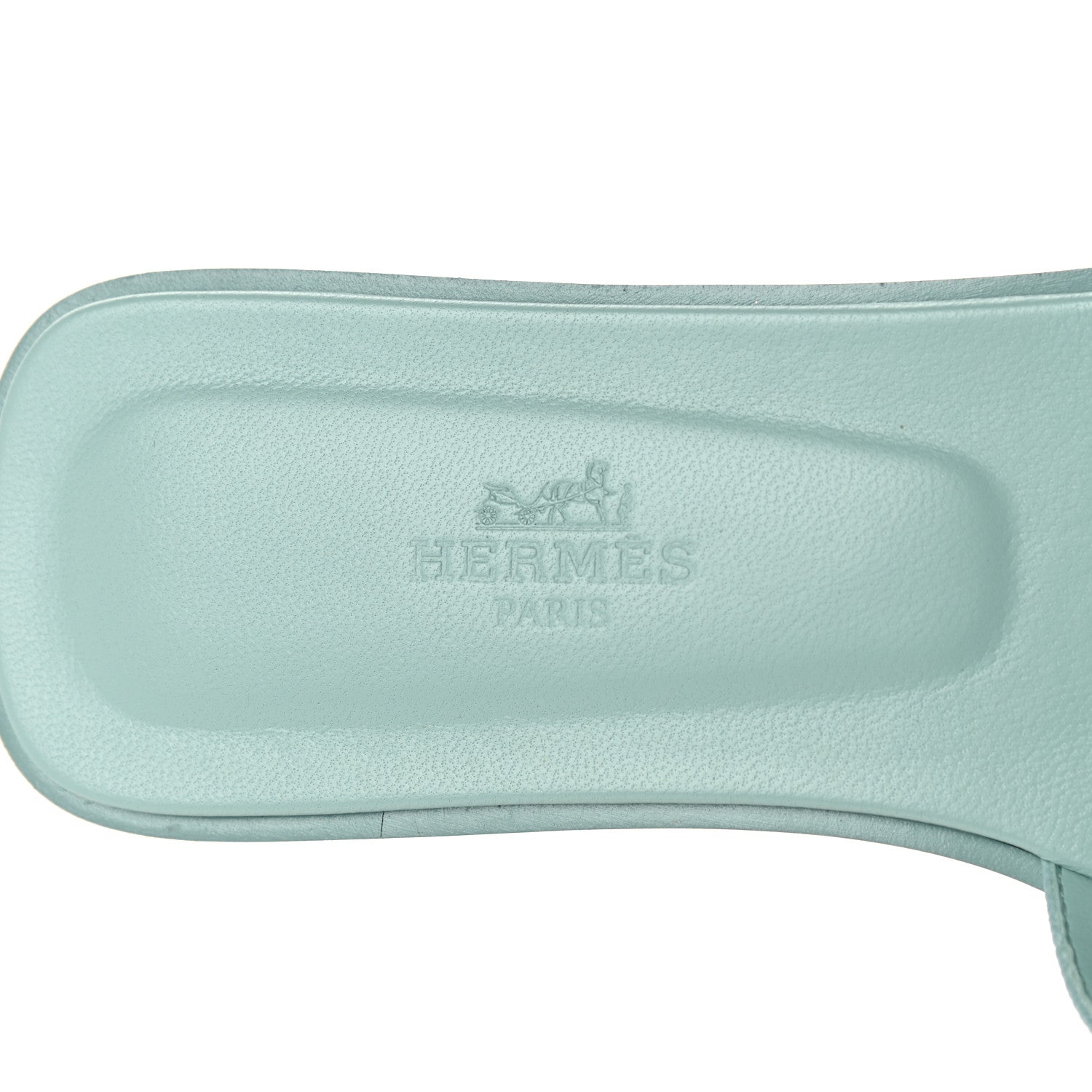 Hermes Epsom Oran Sandals 36.5 Vert Embrun 7 of 9