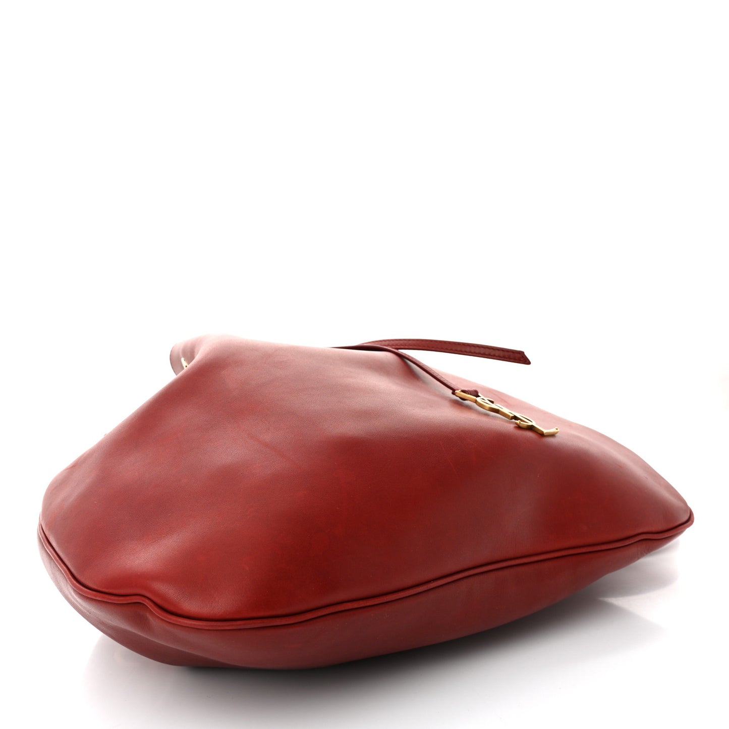 Smooth Calfskin Paris VII Large Flat Hobo Red
