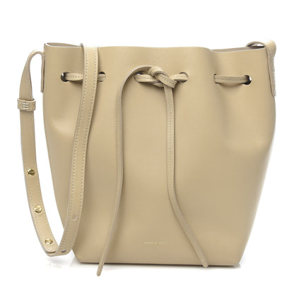 Mansur Gavriel Calfskin Mini Bucket Bag Sand 1 of 10