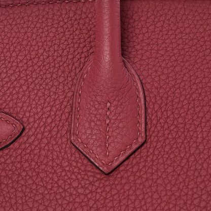 Hermes Togo Birkin 30 Rouge Grenat 31 of 35