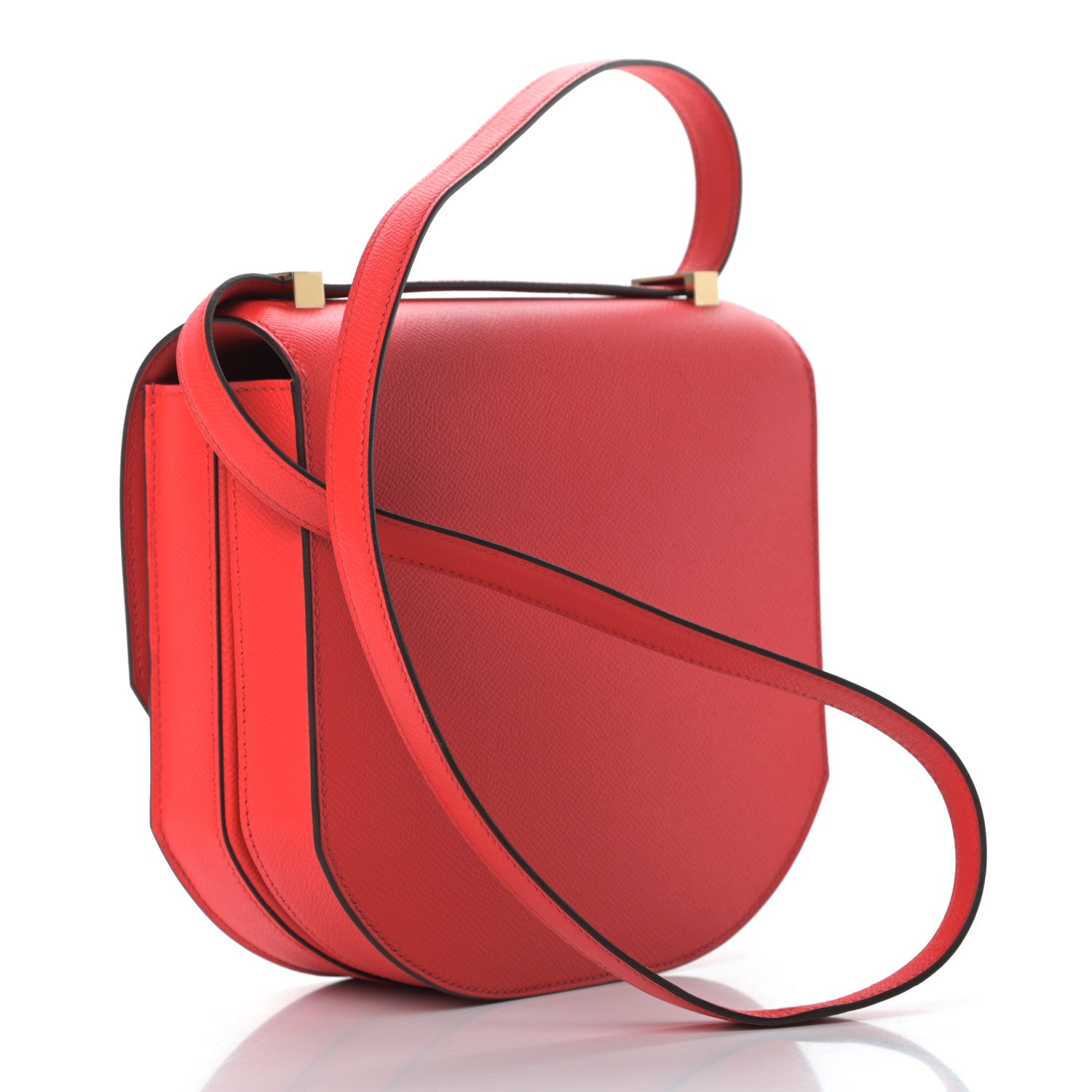 Hermes Epsom Mosaique Au 24-21 Rouge De Coeur 3 of 13