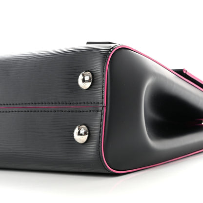 Louis Vuitton Epi Cluny BB Black Hot Pink 10 of 11