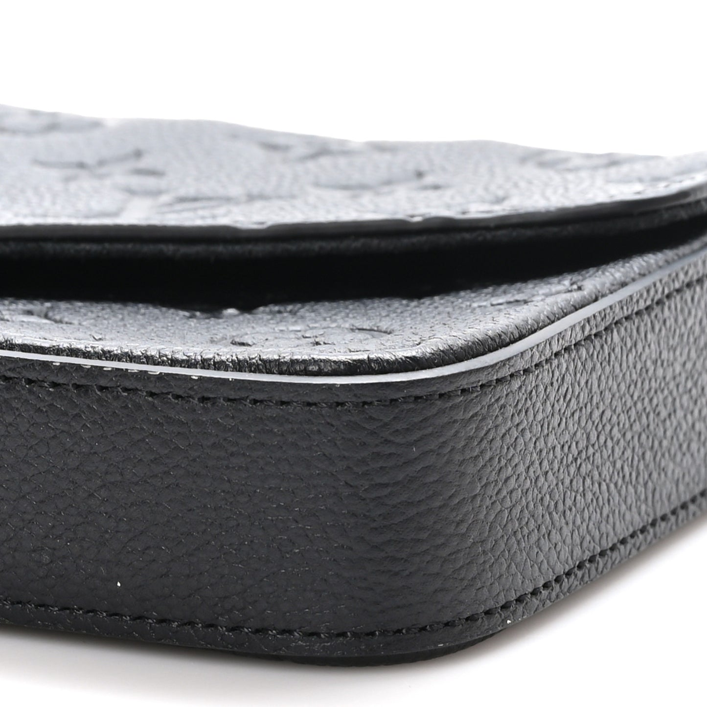 Empreinte Pochette Felicie Chain Wallet Black