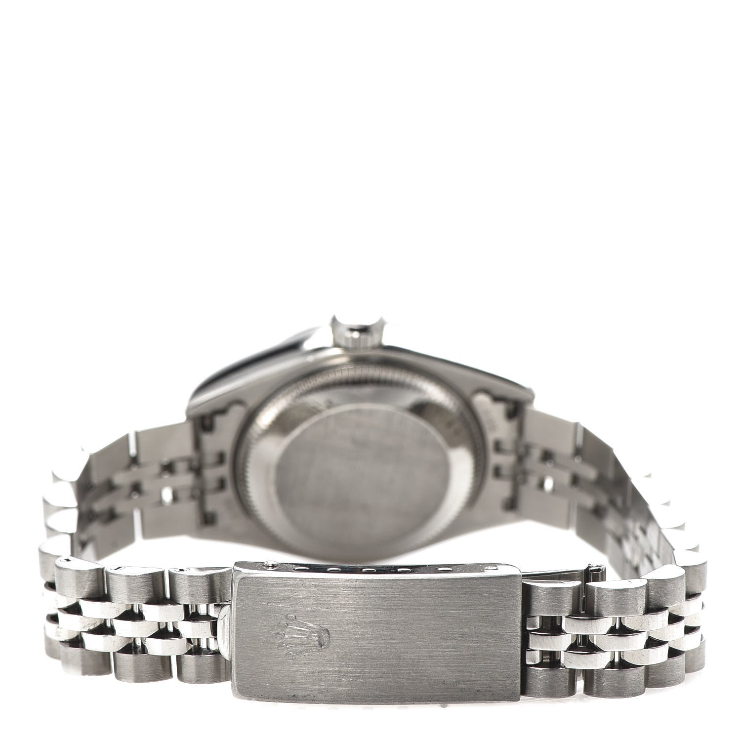 Rolex Stainless Steel 18K White Gold Diamond 26mm Oyster Perpetual Datejust Watch Silver 69174 4 of 5