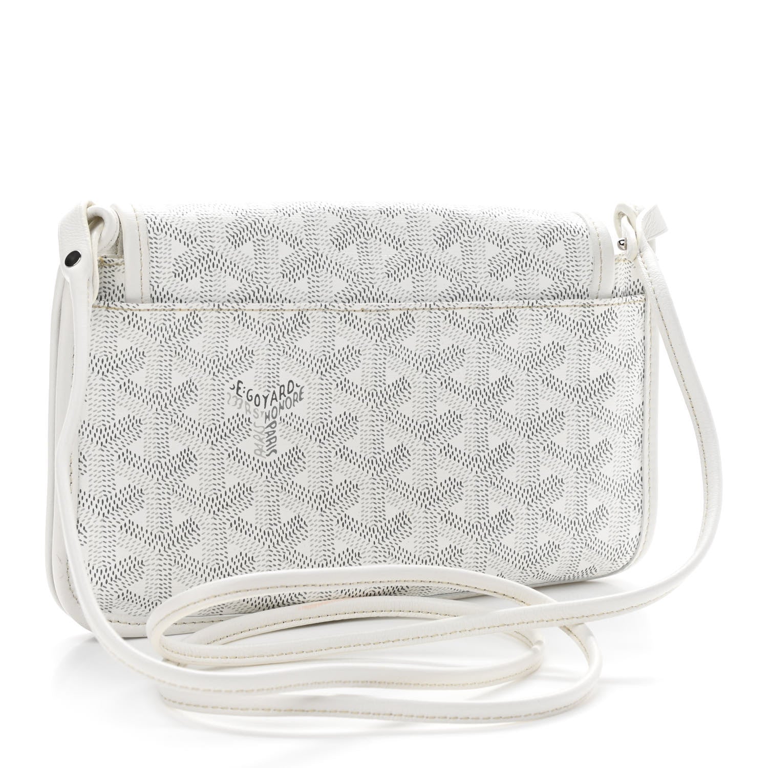 Goyard Goyardine Plumet Wallet Clutch White 2 of 12