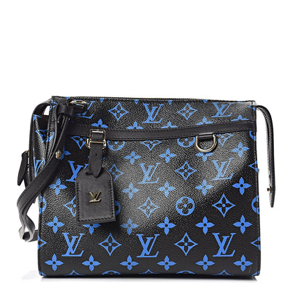 Louis Vuitton Colored Monogram Speedy Amazon PM Blue Black 1 of 9