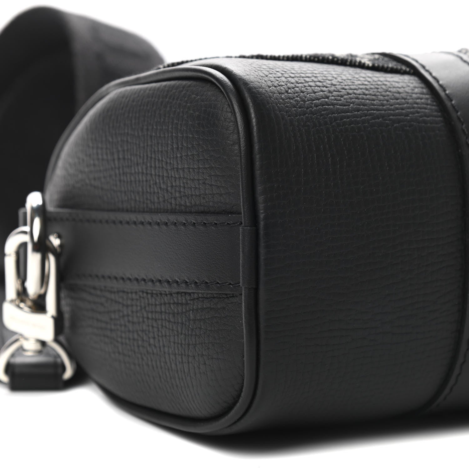 Louis Vuitton X NIGO Taurillon Monogram Denim Drip Keepall XS Black 7 of 8