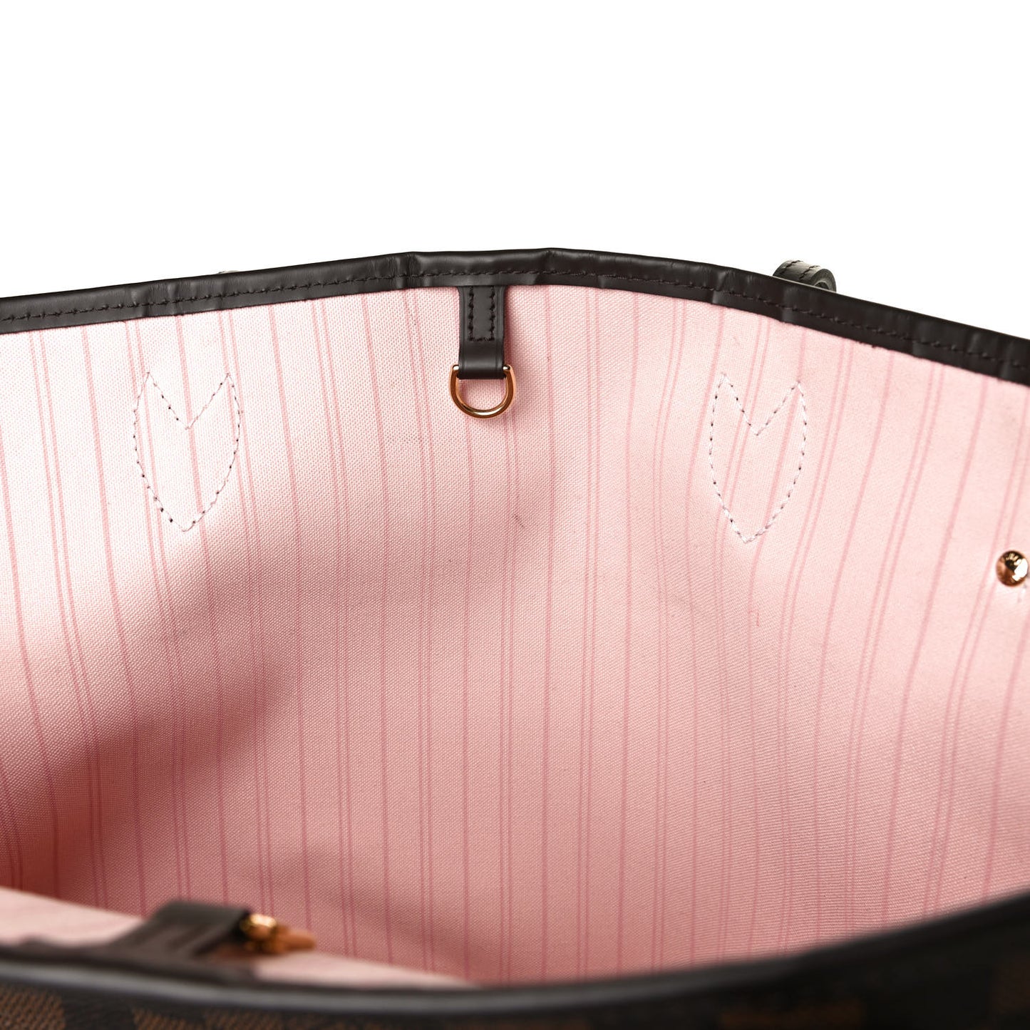 Damier Ebene Neo Neverfull MM Rose Ballerine