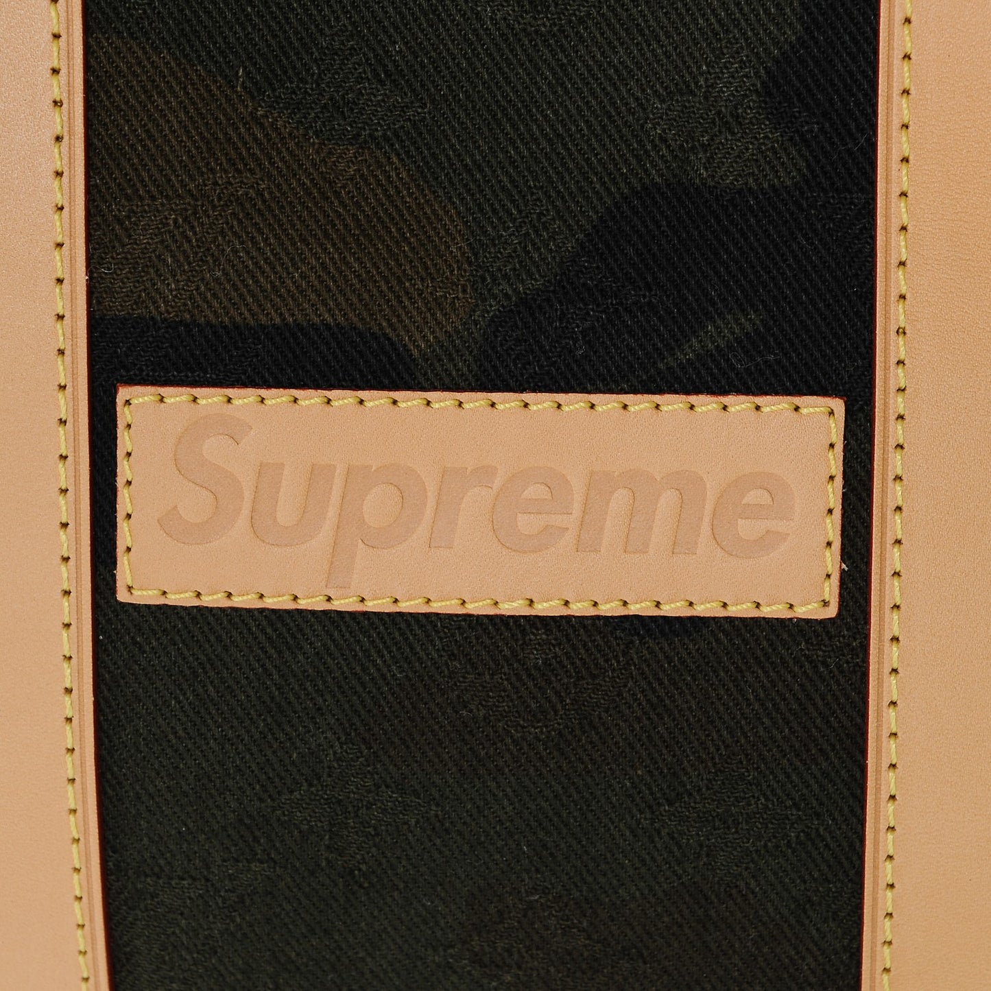 X SUPREME Monogram Camouflage Keepall Bandouliere 45