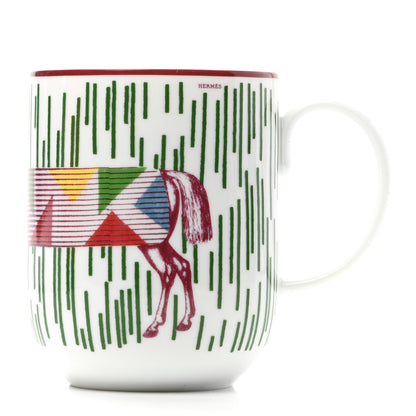 Hermes Porcelain Hippomobile Mug 3 of 6