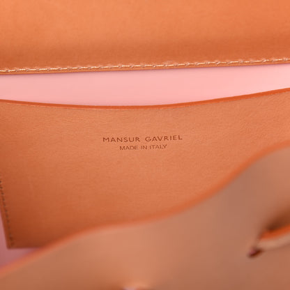 Mansur Gavriel Calfskin Mini Mini Lady Bag Camello Rosa 9 of 11