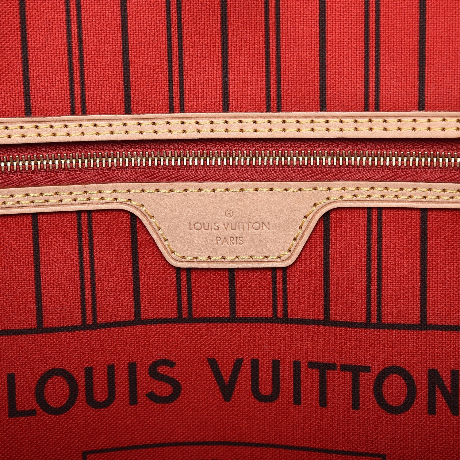 Louis Vuitton Monogram Neo Neverfull MM Cherry 7 of 9