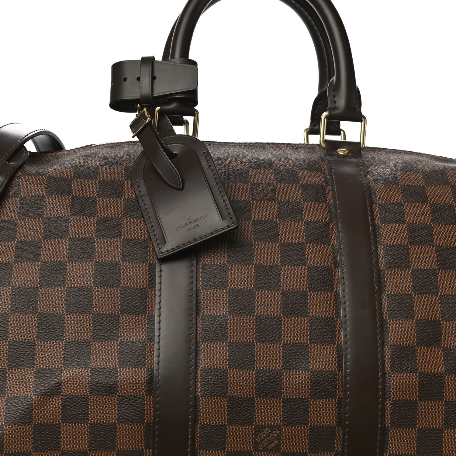 Louis Vuitton Damier Ebene Keepall Bandouliere 45 7 of 11