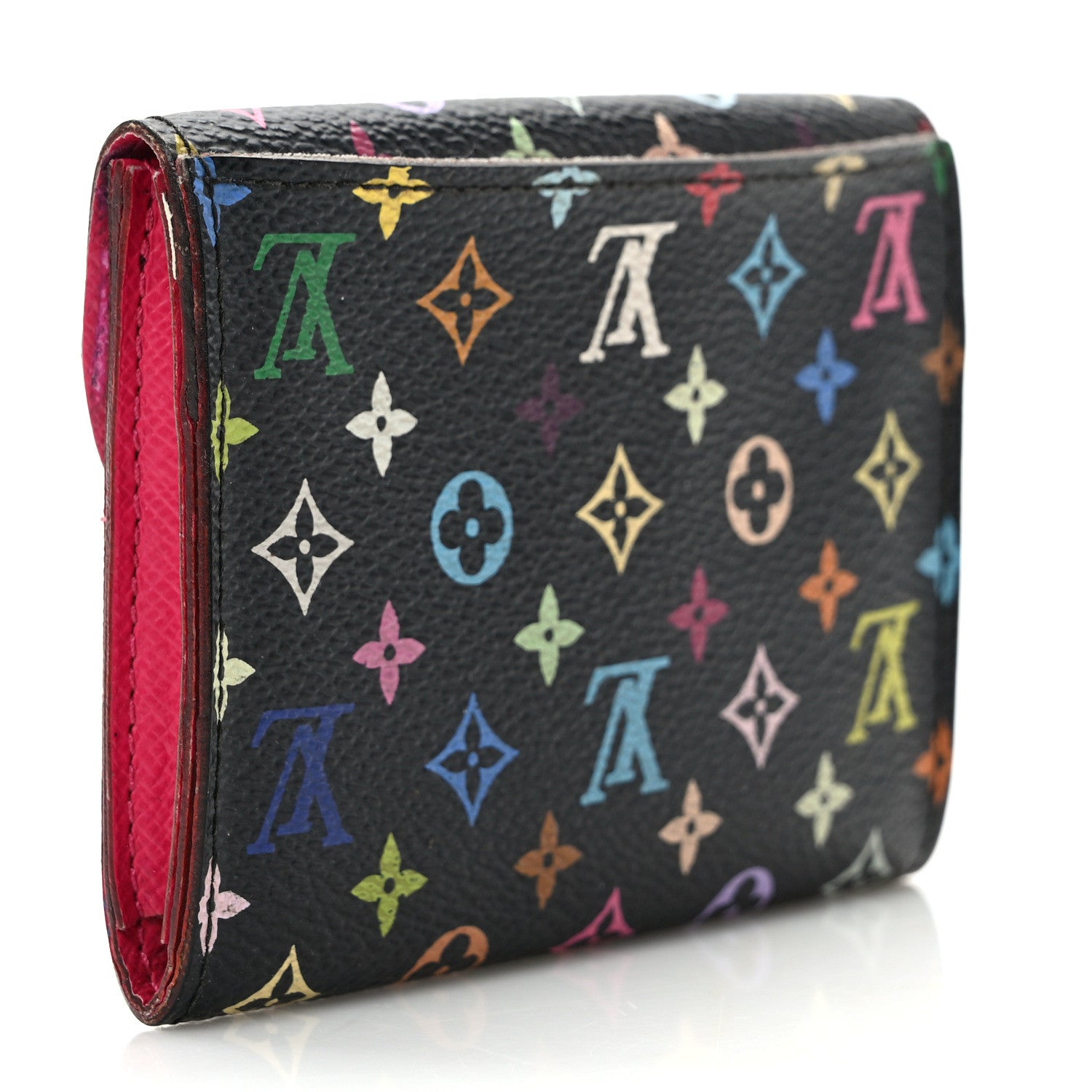 Louis Vuitton Monogram Multicolor Business Card Holder Black Grenade 3 of 8