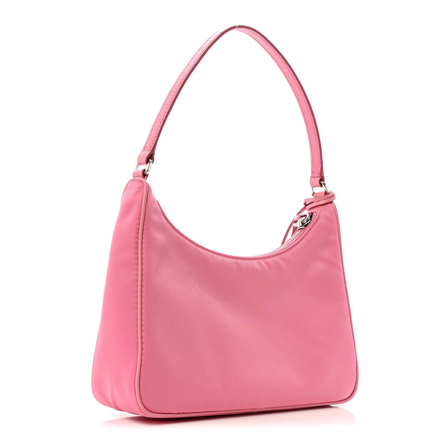 Prada Re-Nylon Saffiano Mini Re-Edition 2005 Bag Begonia 2 of 12