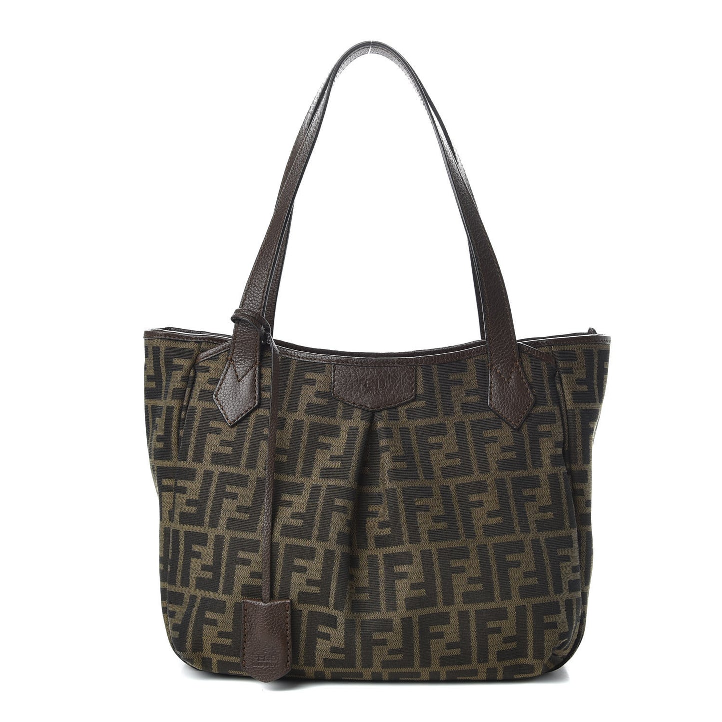 Zucca Vitello Artic Medium Shopping Tote Tobacco Castagna