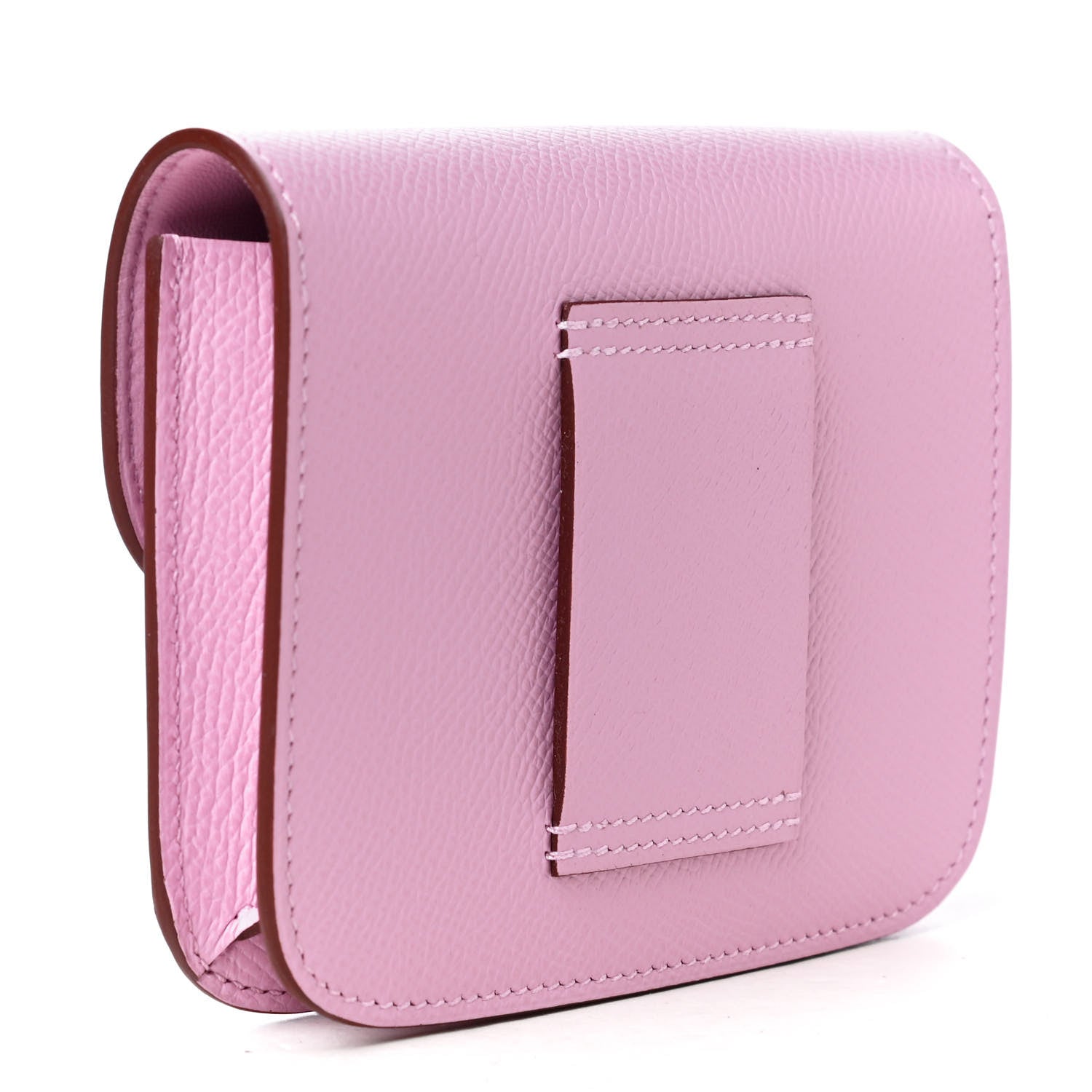 Hermes Epsom Constance Slim Wallet Mauve Sylvestre 2 of 4