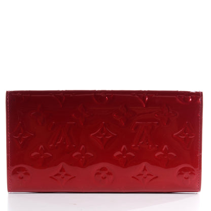 Louis Vuitton Vernis Sarah Wallet Pomme D'Amour 3 of 8