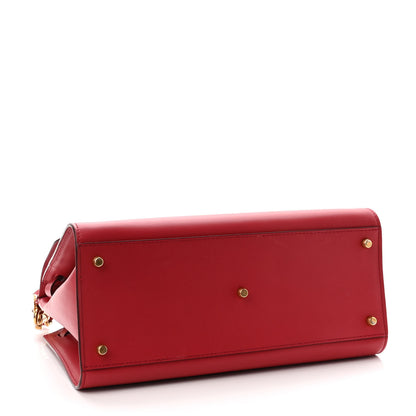 Dolce & Gabbana Vitello Morbido Large Sicily 58 Bag Red 3 of 10