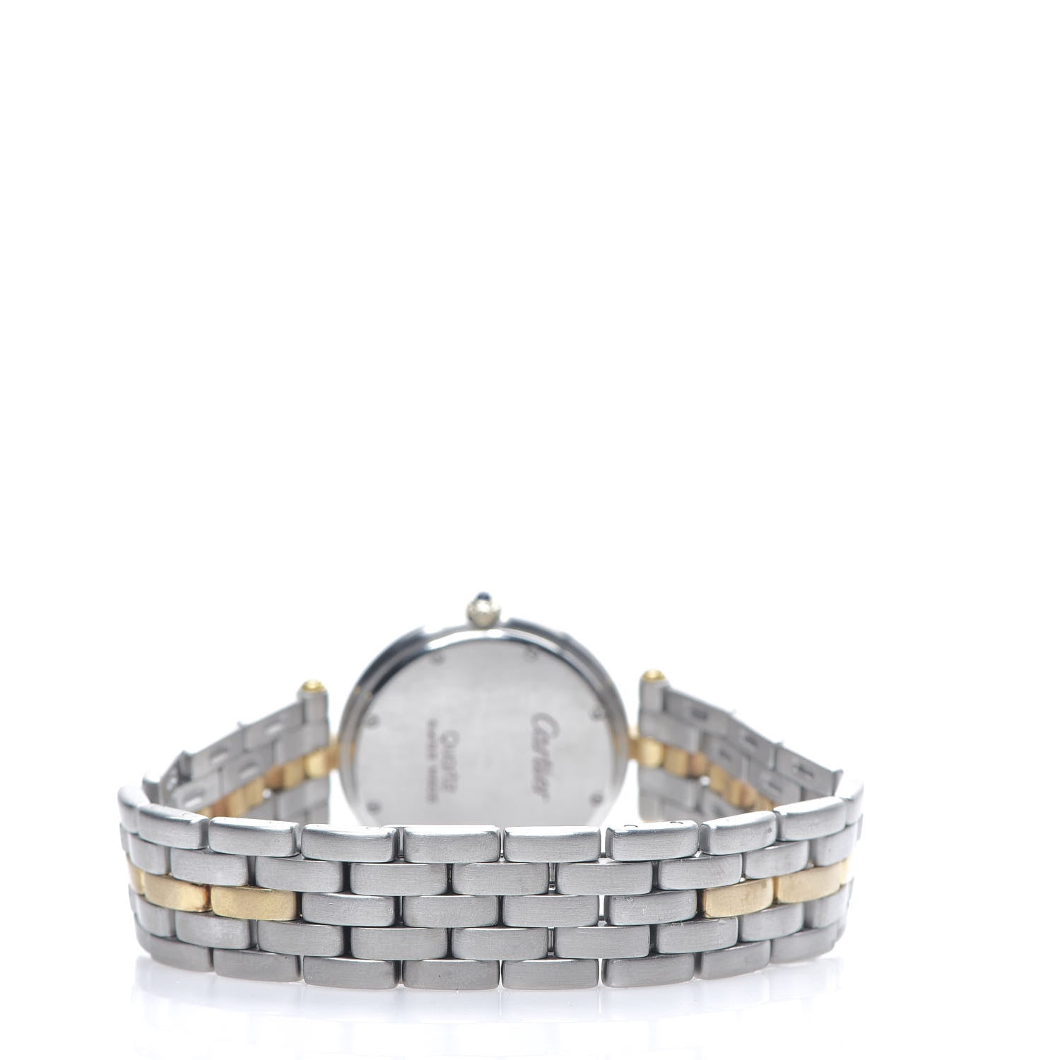 Cartier Stainless Steel 18K Yellow Gold 29mm Panthere Vendome Quartz Watch 3 of 5