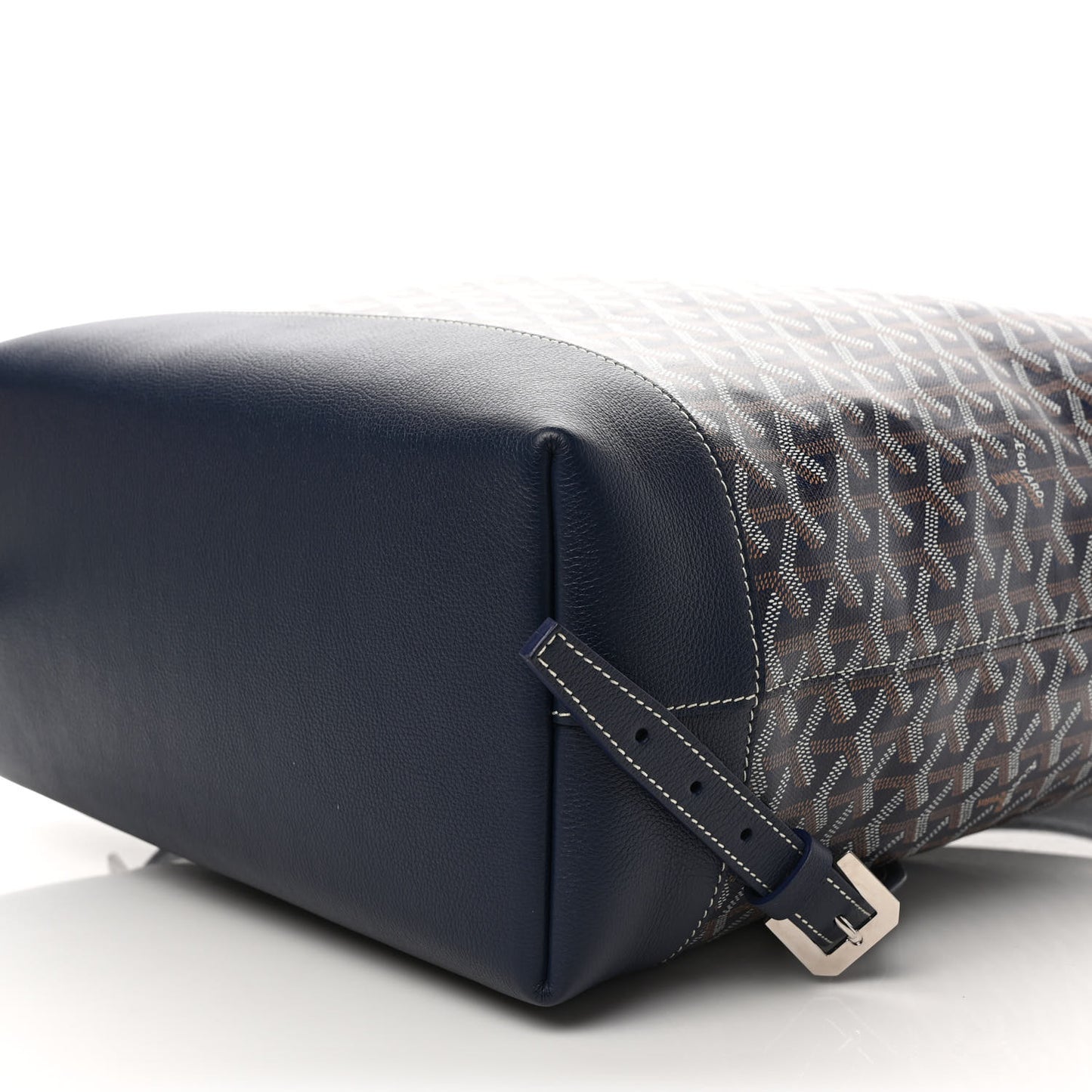 Goyardine Calfskin Cisalpin Backpack Navy Blue