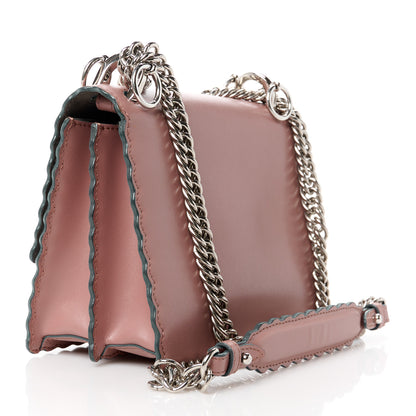 Fendi Vitello Liberty Scalloped Studded Small Kan I Shoulder Bag English Rose 3 of 12