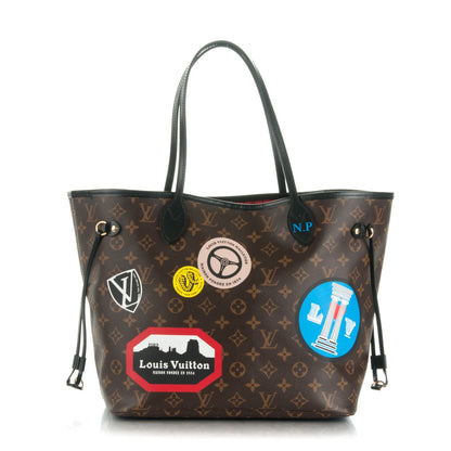 Louis Vuitton Monogram World Tour Neverfull MM 1 of 9