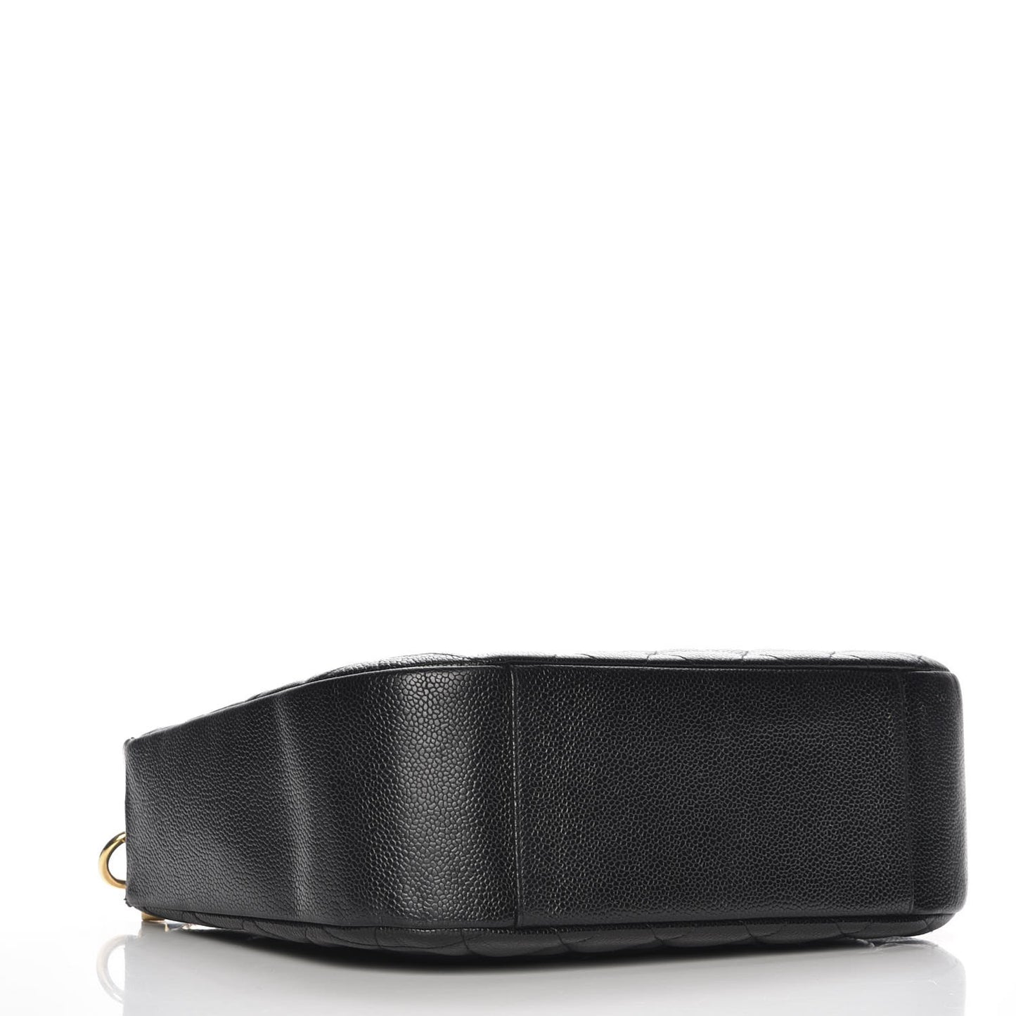 Caviar Quilted Hobo Black
