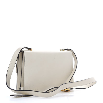 Gucci Grained Calfskin Small Zumi Shoulder Bag Mystic White 3 of 9
