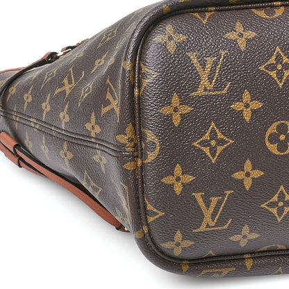 Louis Vuitton Monogram Calfskin Neo Neverfull Inside Out MM Tan 10 of 11