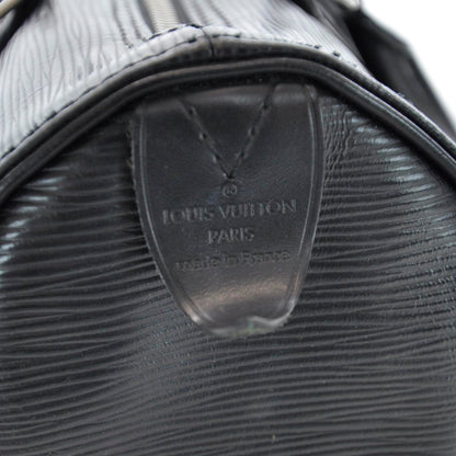 Louis Vuitton Epi Speedy 25 Black 5 of 10