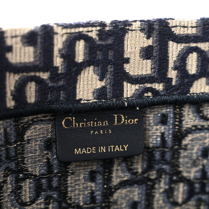 Christian Dior Oblique Large Book Tote Blue Multicolor 6 of 14