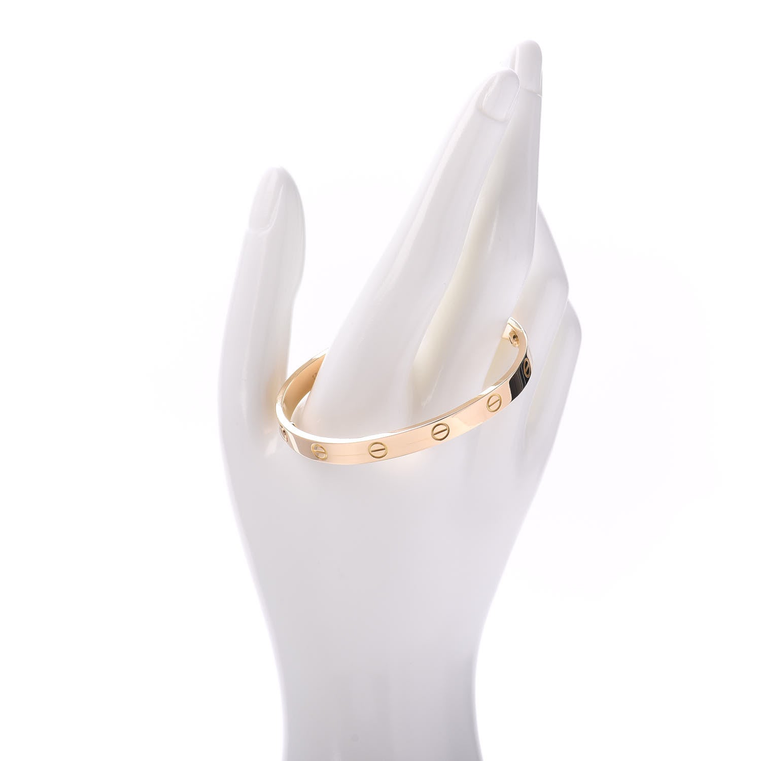 Cartier 18K Yellow Gold LOVE Bracelet 17 2 of 4