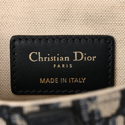 Christian Dior Oblique Mini Saddle Bag Blue 6 of 11