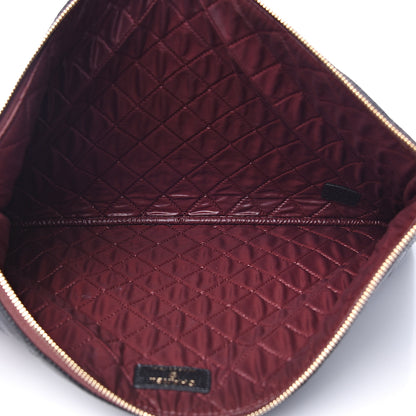 Chanel Caviar Quilted Large Cosmetic Case Black 4 of 7
