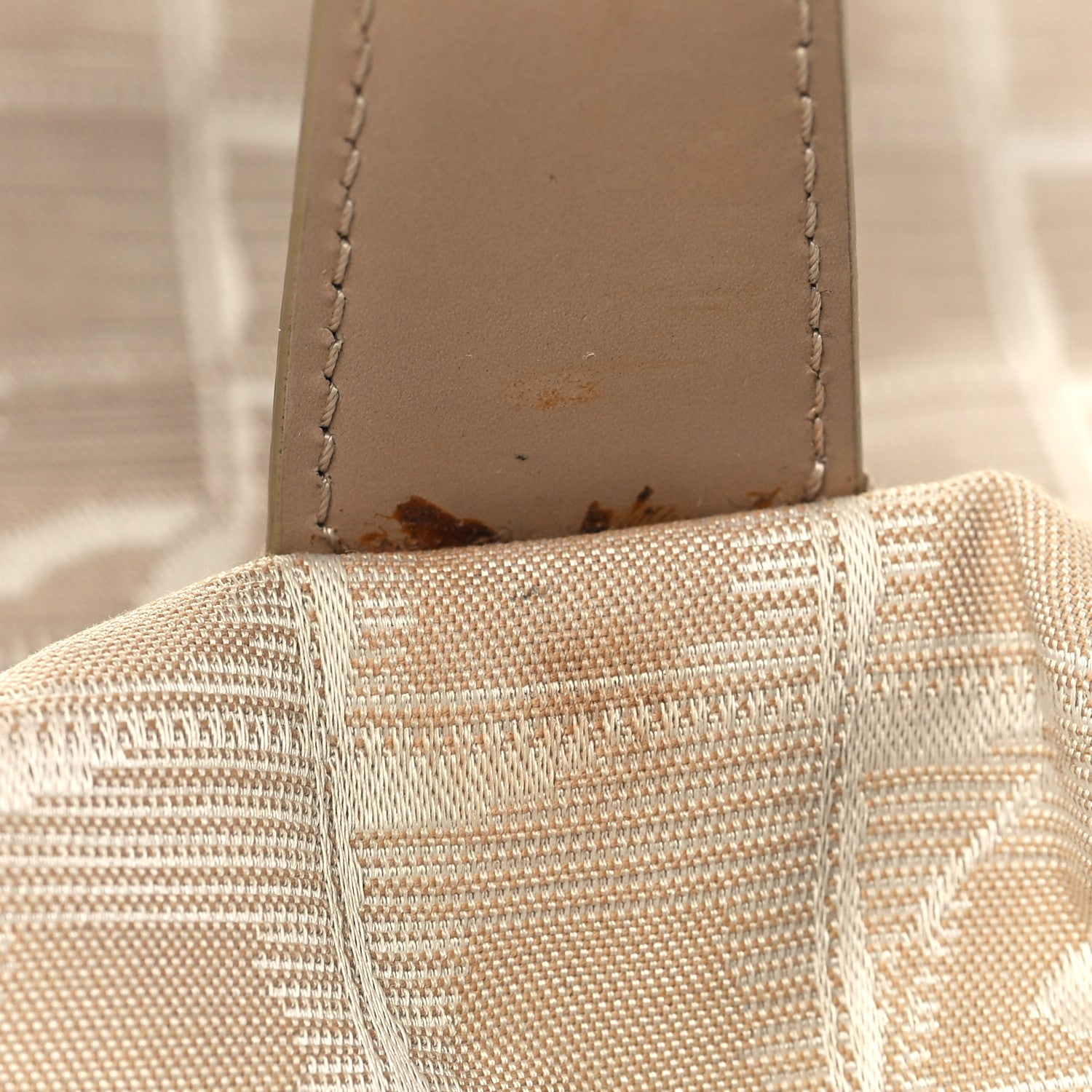 Chanel Nylon Travel Shoulder Bag Beige 10 of 14