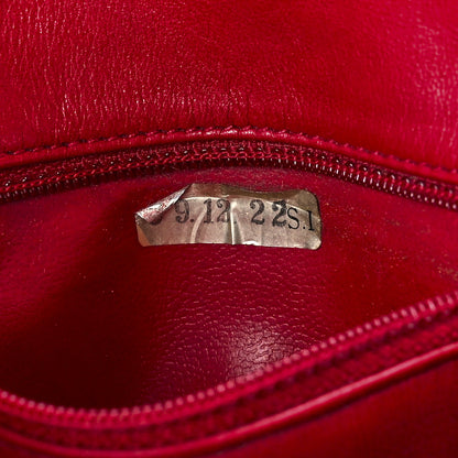 Chanel Lambskin Quilted Flap Waist Belt Bag 75 30 Red 7 of 14