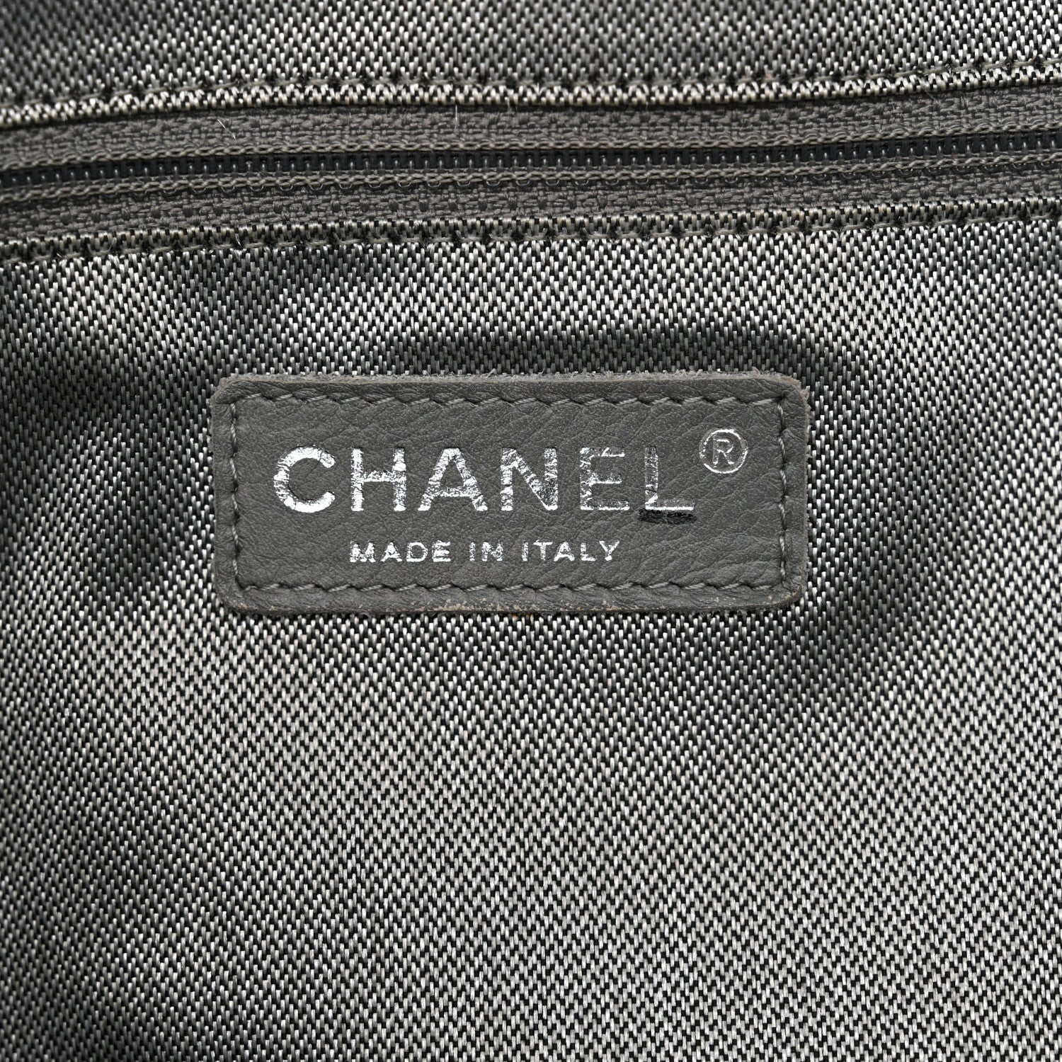 Chanel Lambskin Vertical Quilted Large Mademoiselle Tote Black 6 of 10